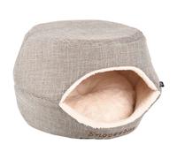 Cesta Flamingo Snoozebay 2 En 1 Para Perros Y Gatos 45x35cm Marrón Crema