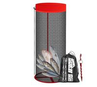 Cesta Flotante para Peces - Equipo de Captura de Pesca portátil de 23,62x23