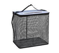 Cesta Flotante para Pescado | Jaula Plegable Flotante para Peces,Contenedor Rejilla De Secado Rápido Portátil Impermeable para Acampar Parrilladas Bote Cangrejos Kayak Pesca En Kayak Orilla Mar