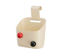 Cesta genérica con ganchos | enganchable de gran capacidad - con organizador de cama de ganchillo para suministros escolares Snacks pequeños objetos dormitorio casa universidad cocina baño