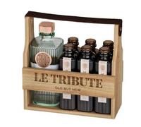 Cesta gin le tribute 70cl + 6 tonicas