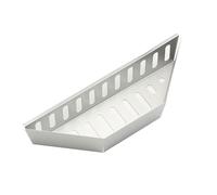 Cesta grande de carbón aluminizado para barbacoa, soporte para combustibles de barbacoa, se adapta a hervidor de agua de 57 cm y más, parrillas de carbón, herramienta de barbacoa de carbón