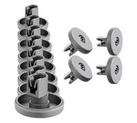 Cesta Inferior Con Ruedas For Lavavajillas, 12 Uds., Compatible Con AEG, Compatible Con Electrolux