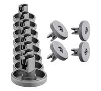 Cesta Inferior De Ruedas For Lavavajillas, Compatible Con AEG, Compatible Con Electrolux, Compatible Con FAVORIT, Compatible Con Zanussi, 12 Uds.