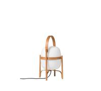 Cesta Lámpara de Mesa Blanco
