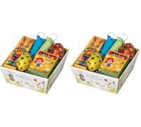 Cesta mediana Pascua chocolate con leche 88g - Simón Coll (Paquete de 2)