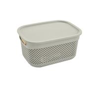 Cesta mediana rectangular con tapa 6,6 litros 7house