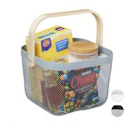 Cesta metalica rejilla 5 kg versátil cesta organizadora cesta de almacenamiento