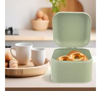 Cesta Metálica Verde 20X20X17 Cm
