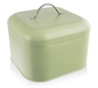 Cesta Metálica Verde 20X20X17 Cm