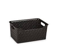 Cesta Ordenación Rectangular 6L Ideal Para el Hogar, Cesto de organización rectangular 6 litros - Plastic Forte Nature