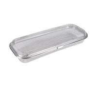 Cesta Organizadora De Utensilios De Cocina: Soporte De Almacenamiento De Cubiertos De Malla De Acero Inoxidable, Diseño De Compartimento De Gran Capacidad, Estructura De Red De Drenaje, Construcción D