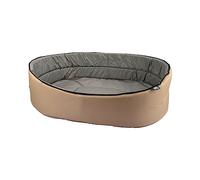 Cesta ovalada, 65 x 47 cm, esencial topo/gris