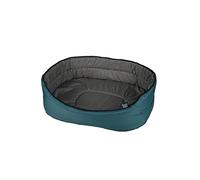 Cesta ovalada de 40 x 22 cm, color gris