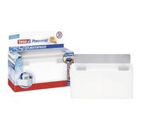 Cesta para baño (acero y plástico) + tiras + toallitas