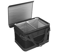 Cesta para barbacoa, cesta para barbacoa, resistente al agua, almacenamiento plegable, organizador para barbacoa, cesta de barbacoa, bolsa de pícnic, accesorios para platos, cajas de almacenamiento