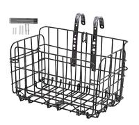 Cesta para Bicicleta,Portaequipajes Plegable Ajustable - Portaobjetos para Manubrio de Bicicleta de Montaña | para Hombres Mujeres Adultos Ciclismo Transporte Patinete Eléctrico Equipaje Exterior