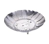 Cesta para cocinar al vapor de acero inoxidable saludable en diferentes ollas, ahorra espacio (tamaño reducido 7,9 x 11,8 pulgadas)