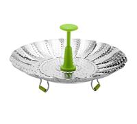 Cesta para cocinar al vapor para olla | De acero inoxidable plegable - Cesta de vapor con mango retráctil tipo Caraway,para la cocción doméstica de verduras, frutas, alimentos, arroz y