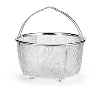Cesta Para Cocinar Al Vapor Vegetales, Cesta Vaporera Cesta De Malla Para Cocinar Al Vapor Vaporera Cocinar Vapor Cesta Acero Inoxidable Con Asa Para Cocinar Al Vapor Vegetales Cocina, Comedor (18cm)