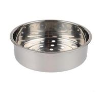 Cesta para cocinar arroz, hecha de acero inoxidable 304, estructura gruesa y profunda para cocinar bollos al vapor verduras y más (21,1 cm)