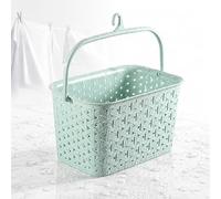 Cesta para colgar pinzas de la ropa, cesta para pinzas de la ropa con ganchos, tendedero para tendedero, cesta abierta sin BPA, cesta de pinza lavable, bolsa alternativa