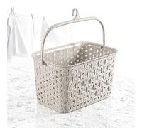 Cesta para colgar pinzas de la ropa, cesta para pinzas de la ropa con ganchos, tendedero para tendedero, cesta abierta sin BPA, cesta de pinza lavable, bolsa alternativa