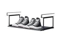 Cesta para debajo del estante, estante retráctil para zapatos, cesta de almacenamiento colgante debajo del estante, estante ajustable debajo del gabinete, estantes de almacenamiento adicionales para