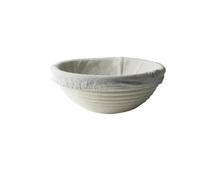 Cesta para fermentar pan, Tamaños múltiples del color de madera la rota las cestas prueba pan(16x6cm)