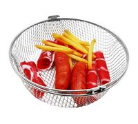Cesta para freidora de aire, cesta para freidora de aire instantánea, cesta de malla multiusos para freidora de aire, horno, vaporizador