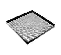 Cesta para freidora de aire, parrilla de malla para horno, sartén para pollo, diseño antiadherente resistente, utensilios de cocina premium fáciles de limpiar, perfectos para chefs amantes de la