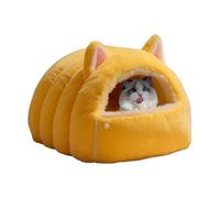 Cesta para gatitos - Forma de cúpula semi-cerrada antideslizante - Tienda de casa en cueva para gatos | para animales Gatitos en interiores Habitación Balcón Apartamento y Casa