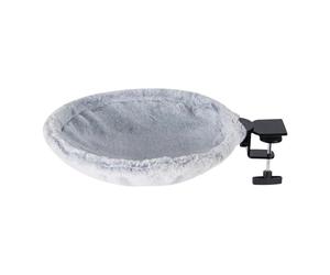 Cesta para gatos en escritorio, hamaca para gatito de interior soporta hasta 23 kg, cesta giratoria 180° para oficina y gato - Sala de estar, dormitorio, balcón y estante de ventana