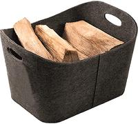 Cesta para leña maxi de fieltro