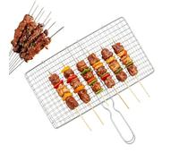 Cesta para Parrilla Acero Inoxidable Resistente con Asa