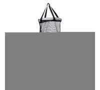 Cesta para peces, jaula flotante portátil, soporte de malla plegable, trampa de red duradera con flotador de espuma, parte inferior reforzada para atrapar cangrejos de río, pececillos y cebo en