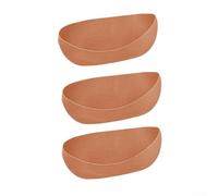 Cesta para plantas, 3 unidades, diseño plegable para ventanas, jardines, balcones, terrazas, tres tamaños, drenaje transpirable (30 pulgadas)