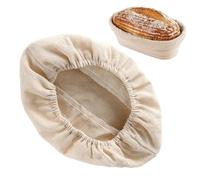 Cesta Para Prueba De Pan - Cubierta Para Cersta De Para Hornear De Ratán Natural, Cubiereta De Tela Para Para Hornear, Ceista Para Prueba De Pan | Cubierta De Cesitas De Masia Para