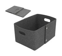 Cesta pequeña - organizadora de tela de fieltro, cestas de juguetes para niños - para juguetes de perros, aperitivos, control remoto, libros, toallas