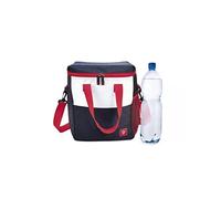 Cesta Picnic 20L - Cesta Plegable Termica con Marco de Aluminio, Cesta Bolsa Termica Mantiene el Frio 12h, Nevera Portatil con Cremallera Evita Fugas, Libre de BPA para Picnic, Camping, Negro Jaspeado