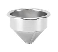 Cesta portafiltro de 58mm, cesta de filtro de café cónica de malla fina de acero inoxidable para portafiltro sin fondo