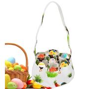 Cesta recolectora de huevos, 7 compartimentos, bolsa de almacenamiento, antiaplastamiento, para gallinas, patos, granja, patio trasero, jardín, cocina, casa, Pascua, ama de casa