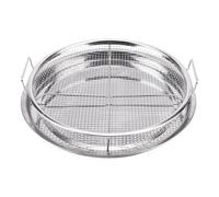 Cesta redonda de acero inoxidable for freidora de aire A39M (2 unidades), bandeja for verduras y cesta de 13 pulgadas, juego de cesta de malla for freidora de aire de horno.