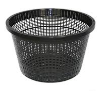 Cesta redonda para plantas de jardín de agua de 8.5 pulgadas, taza de red resistente para plantas marginales y raíces de lirio en estanques al aire libre o acuarios interiores (5 piezas)