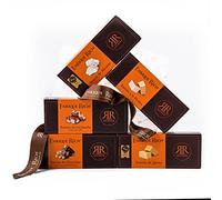 Cesta Regalo Enrique Rech - Pack de 5 Turrones Artesanos de 150g - Turrón Jijona, Turrón Alicante, Turrón Chocolate con Almendras, Turrón Guirlache, Turrón a la Piedra - Cesta de Navidad Premium