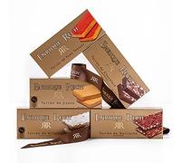 Cesta Regalo Enrique Rech - Pack de 5 Turrones Artesanos de 300g - Turrón Jijona, Turrón Alicante, Turrón Chocolate con Almendras, Turrón Yema tostada, Turrón Guirlache Premium - Cesta de Navidad