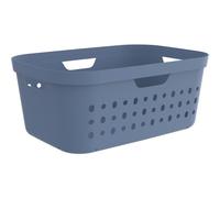 Cesta Ropa Tina de Lavado Waschkorb 39L Horizon Azul con Asas Plástico