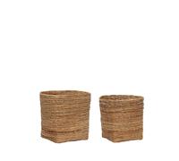 Cesta Suave Natural, Juego de 2