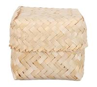 Cesta Tejida de Bambú para Arroz Glutinoso, Vaporera Asiática | Diseño Apilable, Circulación de Vapor Eficaz, Estilo Tradicional Elegante, para Dumplings y Platos de Arroz