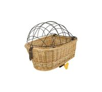 Cesta Trasero de Mimbre Con Rojo para Transporte Animales 431605 M-Wave